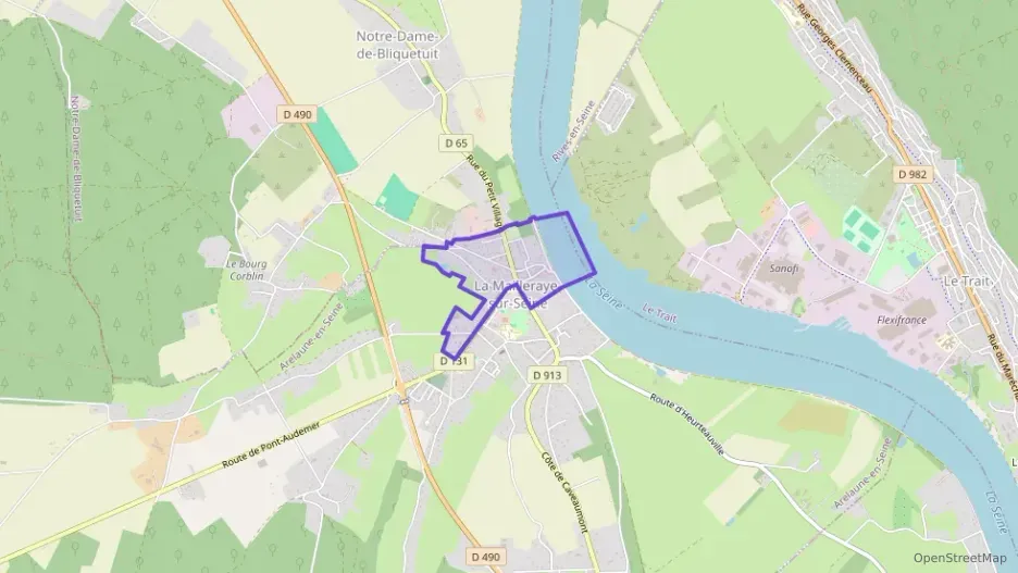 Appartement 48 m² trois pièces à vendre à Arelaune-en-Seine