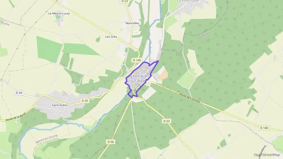 Appartement 72 m² trois pièces à vendre à La Ferrière-sur-Risle