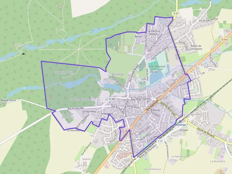 Appartement 63 m² trois pièces à vendre à Monnaie