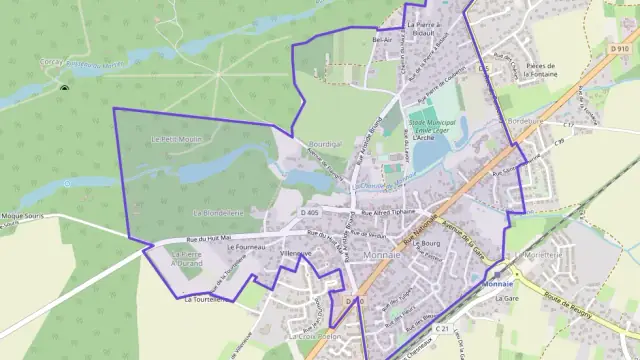 Appartement 63 m² trois pièces à vendre à Monnaie