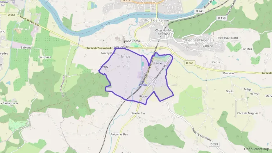 Appartement 105 m² quatre pièces à vendre à Penne-d`Agenais