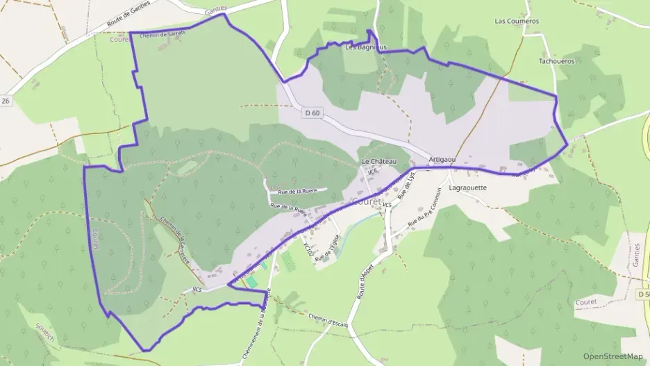 Appartement 43 m² deux pieces à vendre à Couret