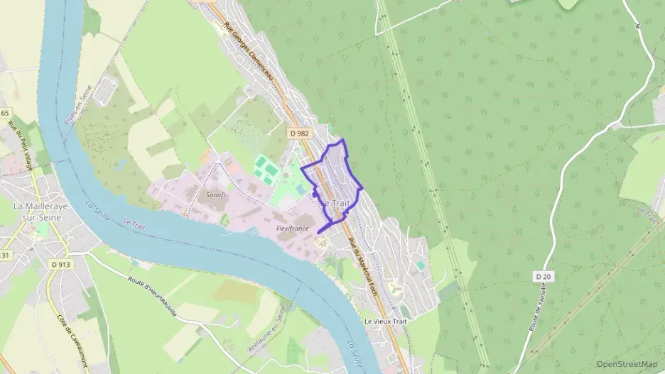 Appartement 67 m² trois pièces à vendre à Le Trait