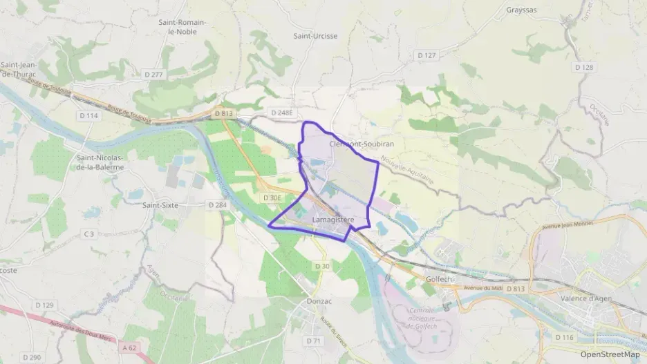 Appartement 63 m² deux pieces à vendre à Lamagistère