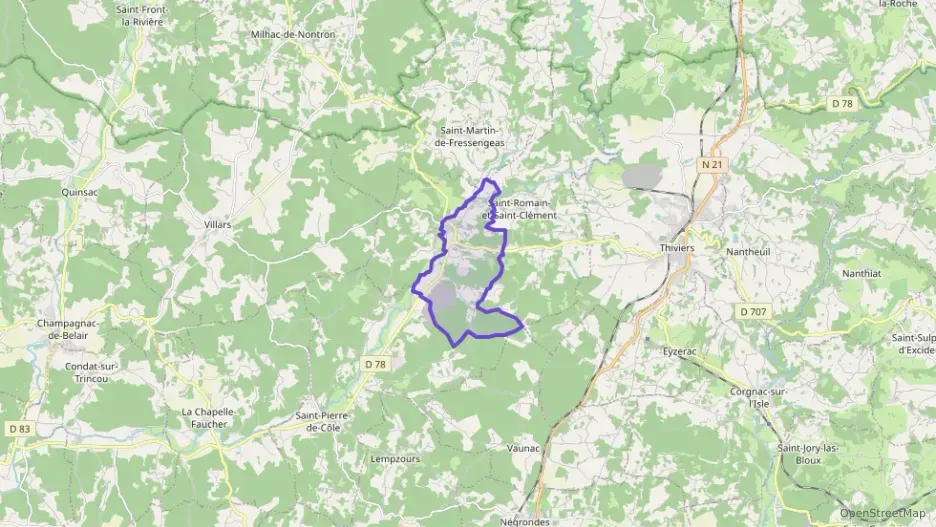 Appartement 68 m² une piece à vendre à Saint-Jean-de-Côle