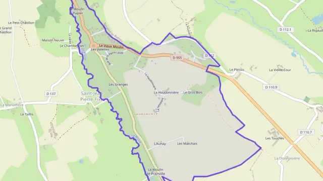 Appartement 74 m² trois pièces à vendre à Saint-Jean-Pierre-Fixte