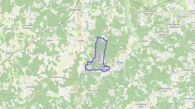 Appartement 61 m² trois pièces à vendre à Savignac-les-Églises