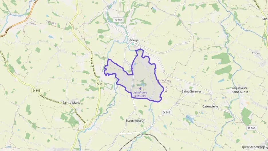 Appartement 137 m² quatre pièces à vendre à Touget