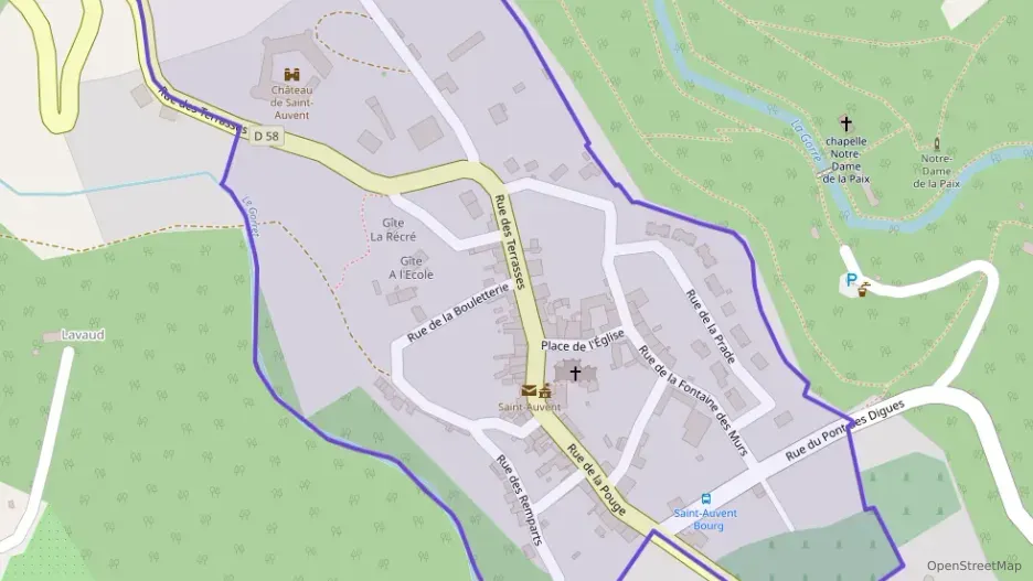 Appartement 72 m² trois pièces à vendre à Saint-Auvent Appartement 72 m² trois pièces à vendre à Saint-Auvent