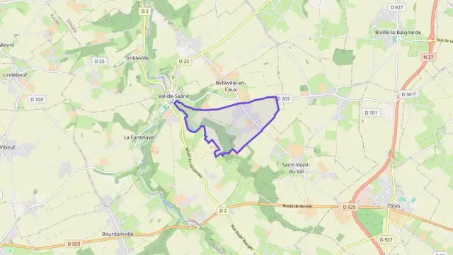 Appartement 45 m² deux pieces à vendre à Belleville-en-Caux