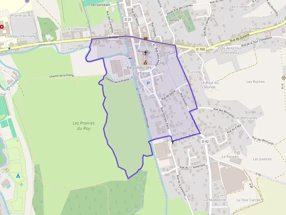 Appartement 25 m² une piece à vendre à Beaulieu-lès-Loches