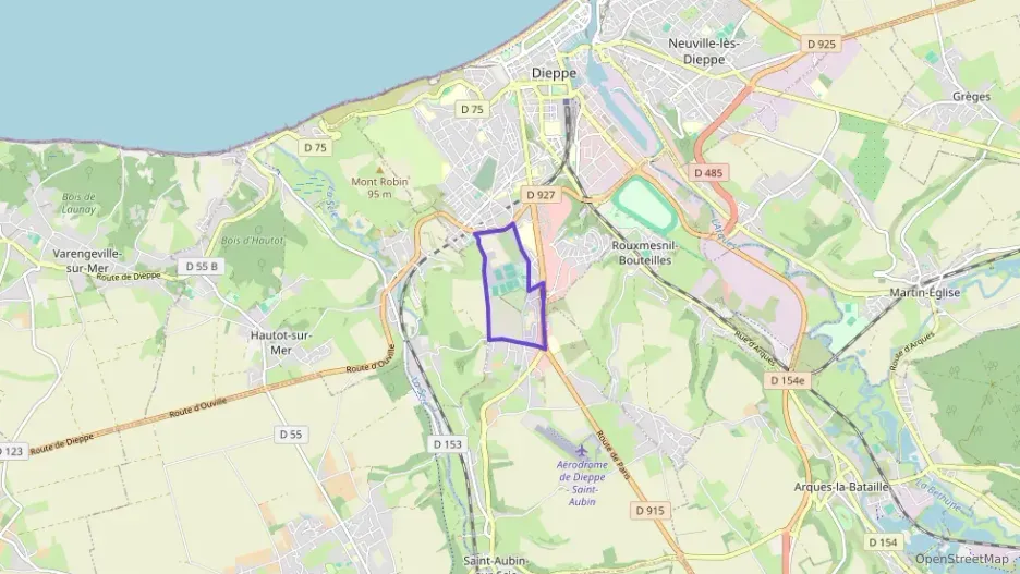Appartement 43 m² deux pieces à vendre à Saint-Aubin-sur-Scie