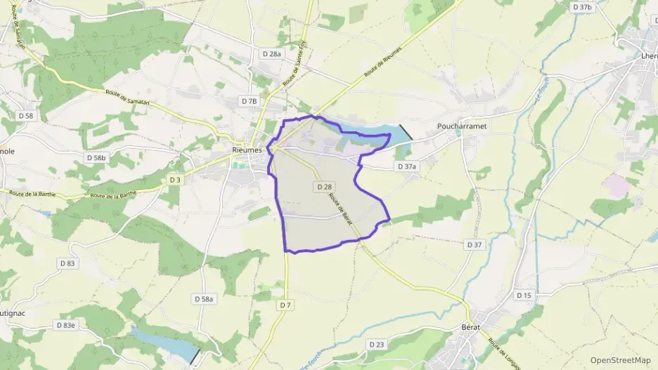 Appartement 55 m² trois pièces à vendre à Rieumes Appartement 55 m² trois pièces à vendre à Rieumes