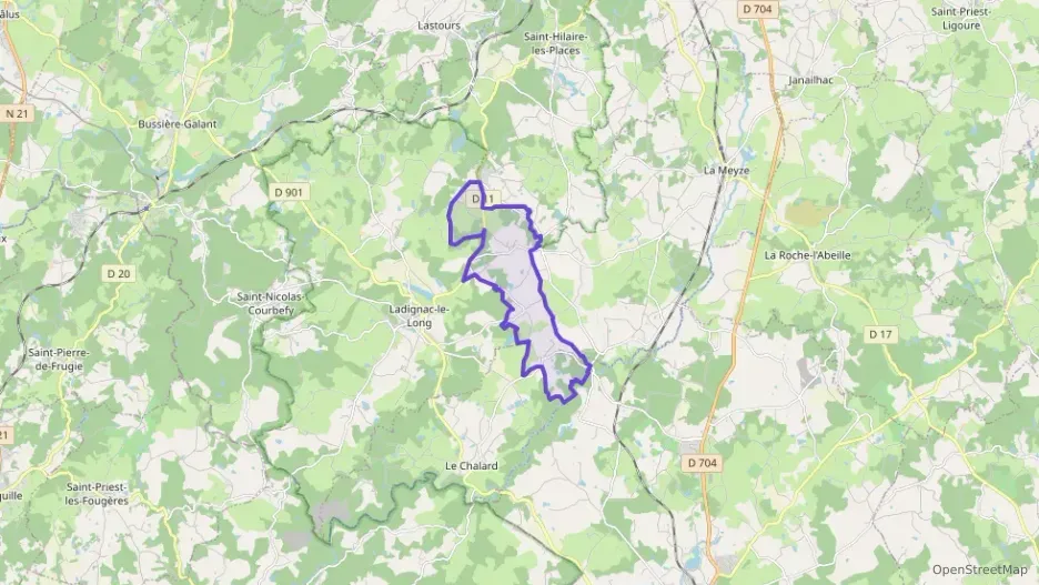 Appartement 70 m² trois pièces à vendre à Ladignac-le-Long