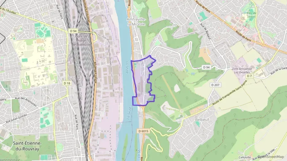 Appartement 42 m² deux pieces à vendre à Amfreville-la-Mi-Voie