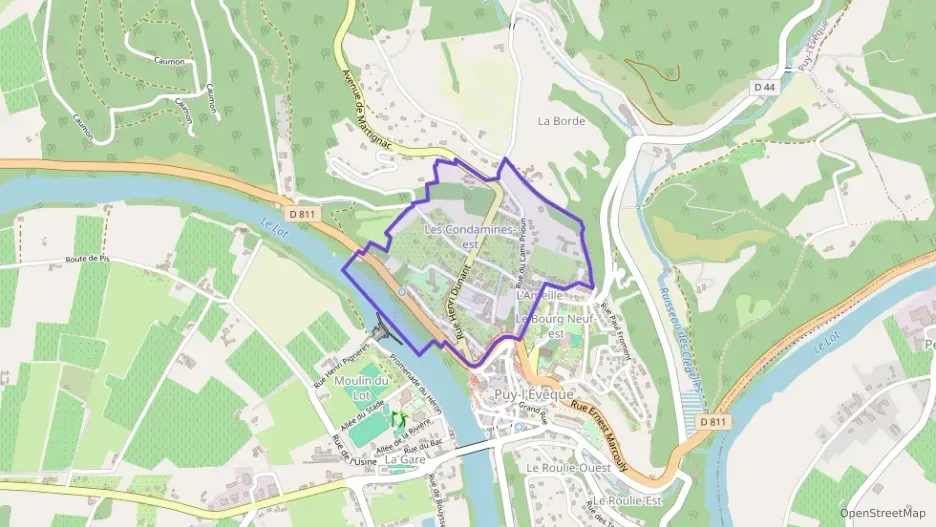 Appartement 86 m² trois pièces à vendre à Puy-l`Évêque