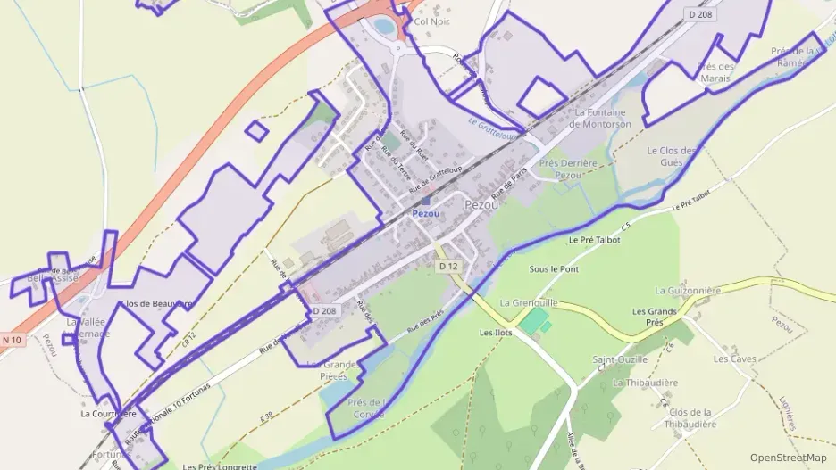 Appartement 54 m² deux pieces à vendre à Pezou Appartement 54 m² deux pieces à vendre à Pezou