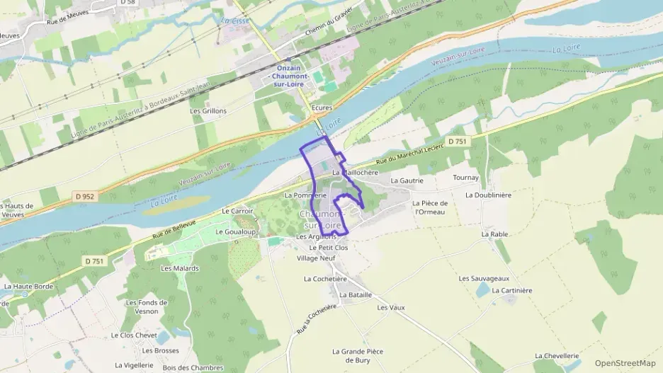 Appartement 40 m² trois pièces à vendre à Chaumont-sur-Loire Appartement 40 m² trois pièces à vendre à Chaumont-sur-Loire