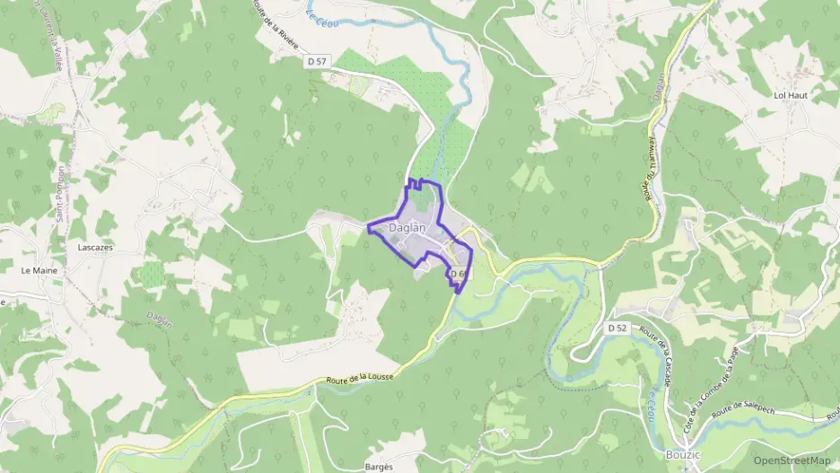 Appartement 48 m² deux pieces à vendre à Daglan Appartement 48 m² deux pieces à vendre à Daglan