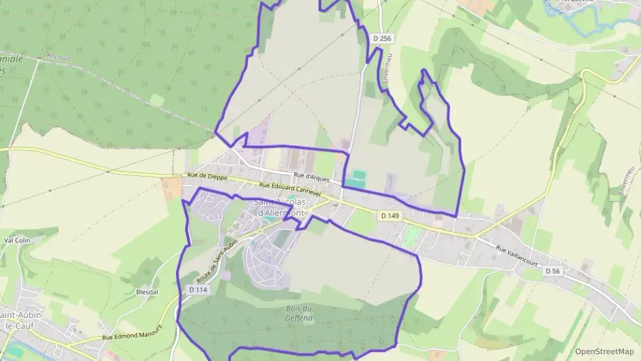 Appartement 60 m² deux pieces à vendre à Saint-Nicolas-d`Aliermont