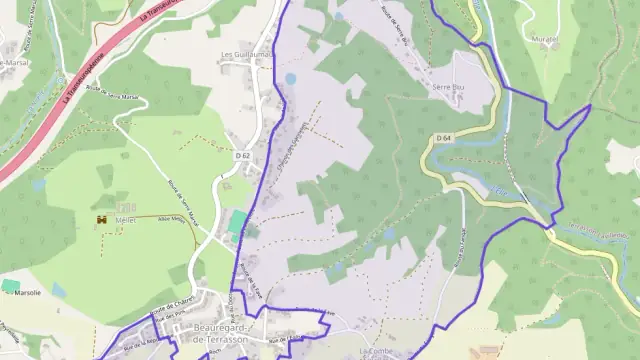 Appartement 68 m² trois pièces à vendre à Beauregard-de-Terrasson