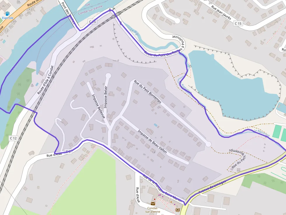 Appartement 56 m² deux pieces à vendre à Condat-sur-Vienne