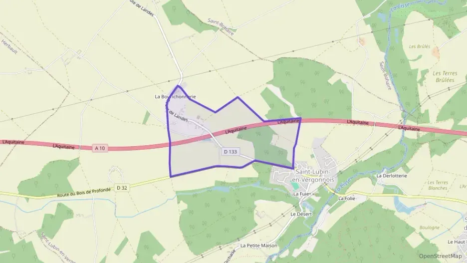 Appartement 95 m² trois pièces à vendre à Saint-Lubin-en-Vergonnois