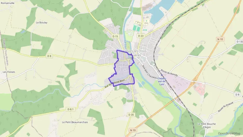 Appartement 55 m² trois pièces à vendre à Cloyes-les-Trois-Rivières