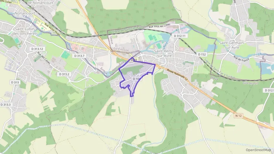 Appartement 50 m² deux pieces à vendre à Saint-Rémy-sur-Avre Appartement 50 m² deux pieces à vendre à Saint-Rémy-sur-Avre