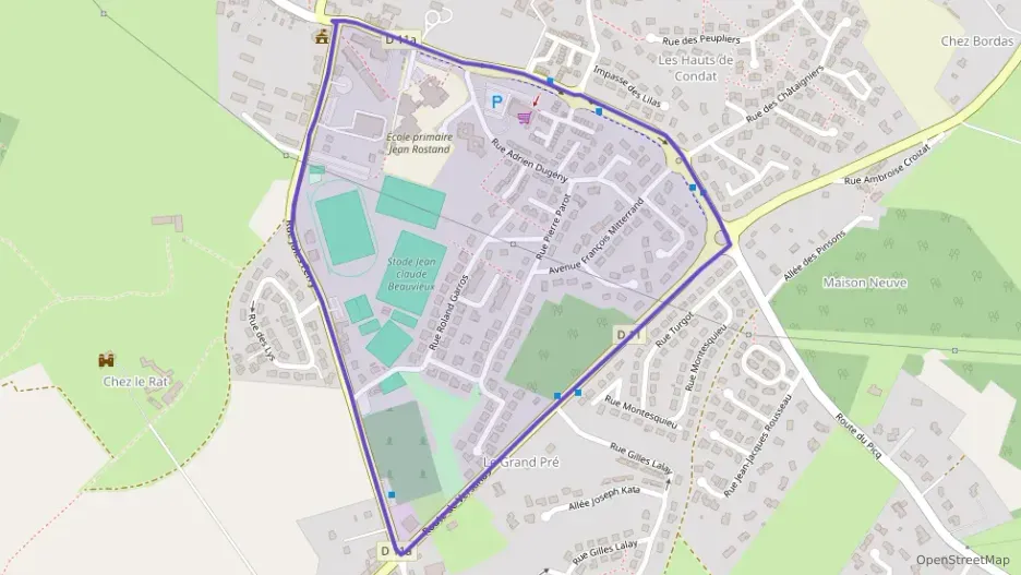 Appartement 79 m² quatre pièces à vendre à Condat-sur-Vienne Appartement 79 m² quatre pièces à vendre à Condat-sur-Vienne