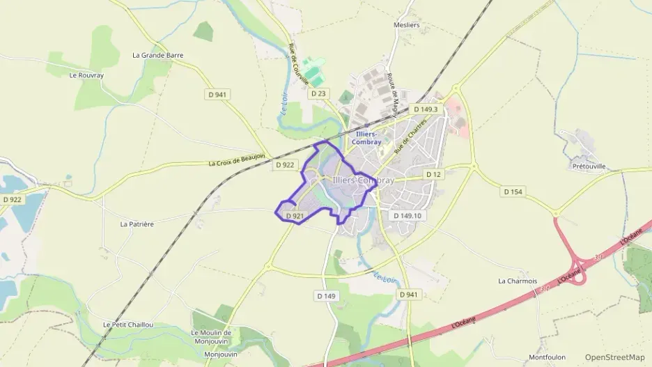 Appartement 58 m² quatre pièces à vendre à Illiers-Combray