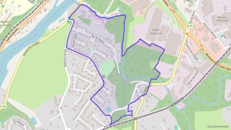 Appartement 90 m² quatre pièces à vendre à Condat-sur-Vienne