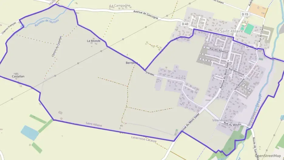 Appartement 60 m² trois pièces à vendre à Saint-Hilaire Appartement 60 m² trois pièces à vendre à Saint-Hilaire