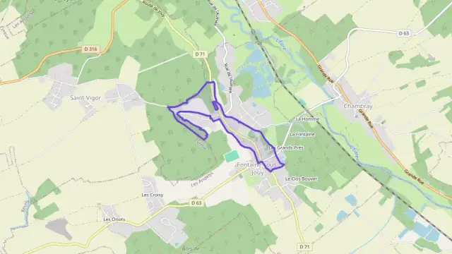 Appartement 70 m² deux pieces à vendre à Fontaine-sous-Jouy