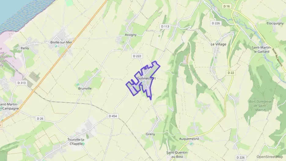 Appartement 62 m² deux pieces à vendre à Petit-Caux