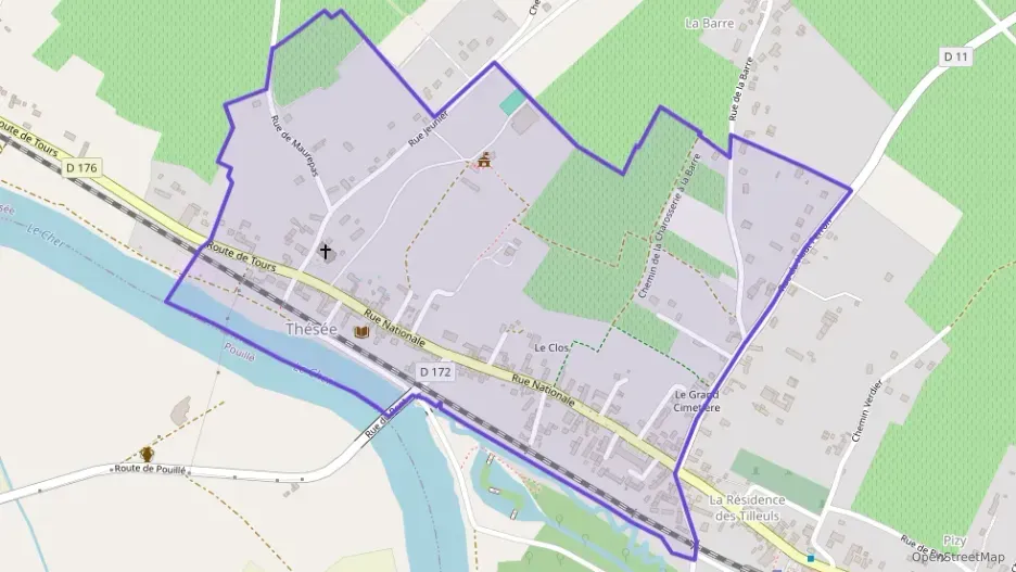 Appartement 43 m² deux pieces à vendre à Thésée Appartement 43 m² deux pieces à vendre à Thésée