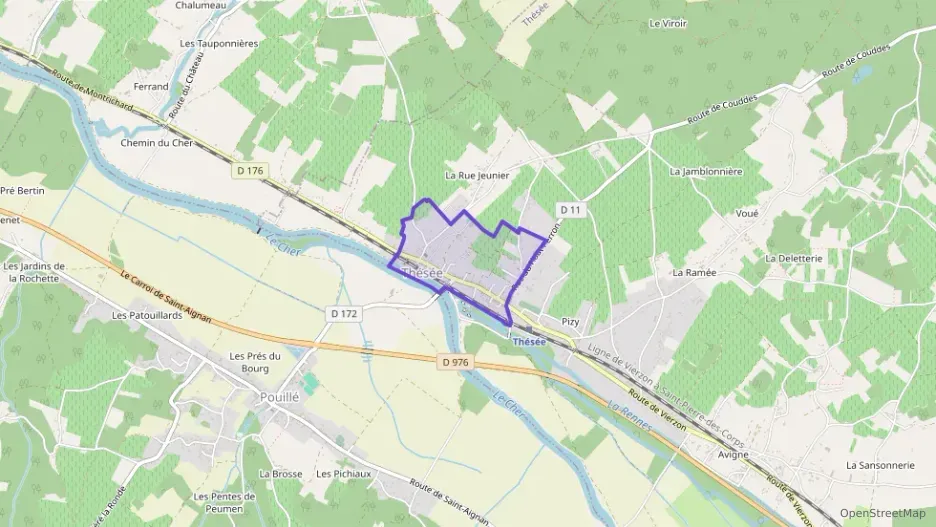 Appartement 43 m² deux pieces à vendre à Thésée Appartement 43 m² deux pieces à vendre à Thésée