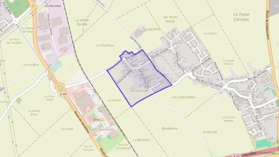 Appartement 47 m² deux pieces à vendre à Villebarou
