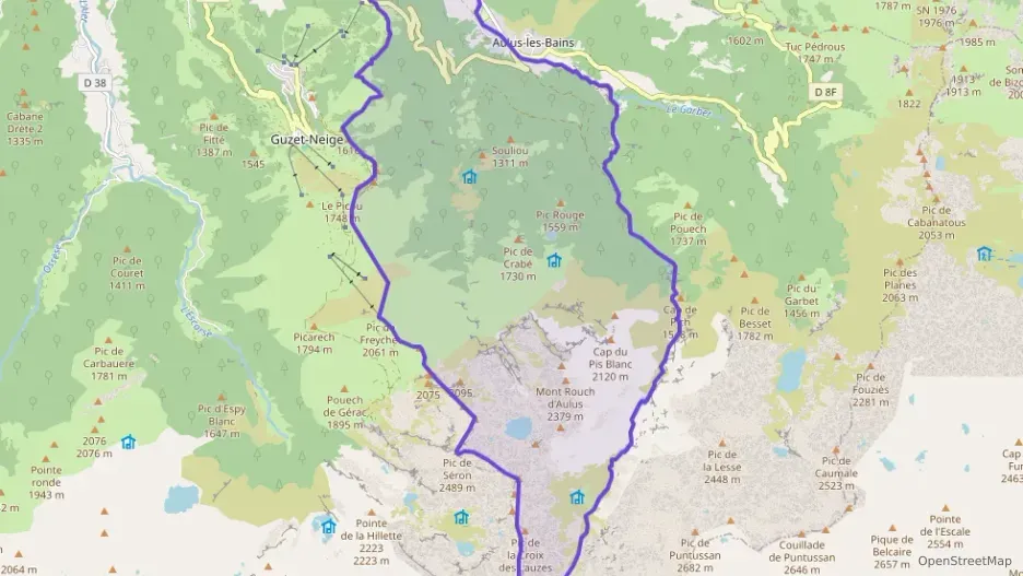 Appartement 48 m² deux pieces à vendre à Aulus-les-Bains