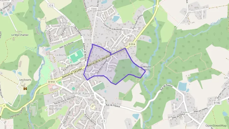 Appartement 74 m² trois pièces à vendre à Rilhac-Rancon Appartement 74 m² trois pièces à vendre à Rilhac-Rancon