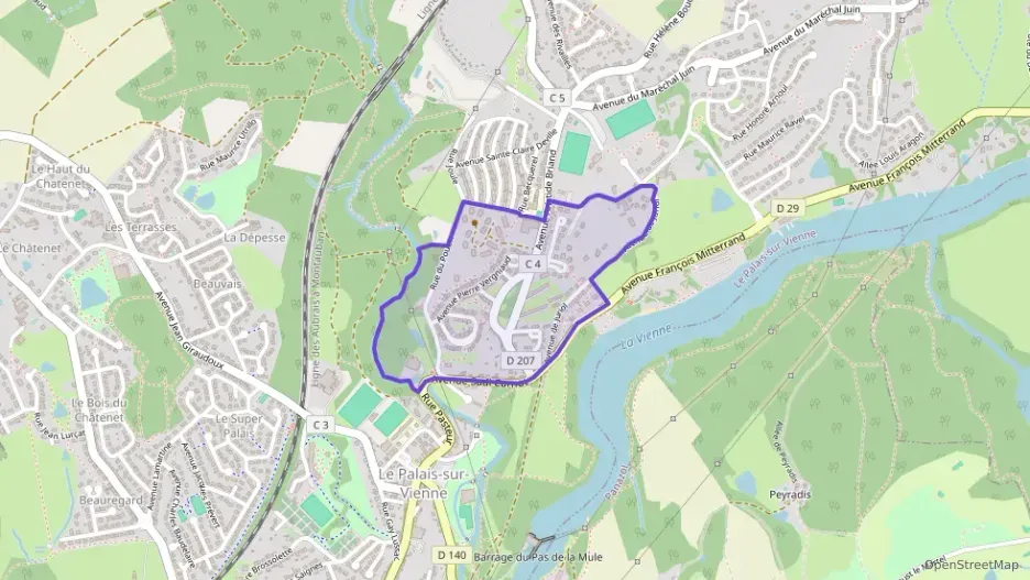 Appartement 90 m² trois pièces à vendre à Le Palais-sur-Vienne Appartement 90 m² trois pièces à vendre à Le Palais-sur-Vienne