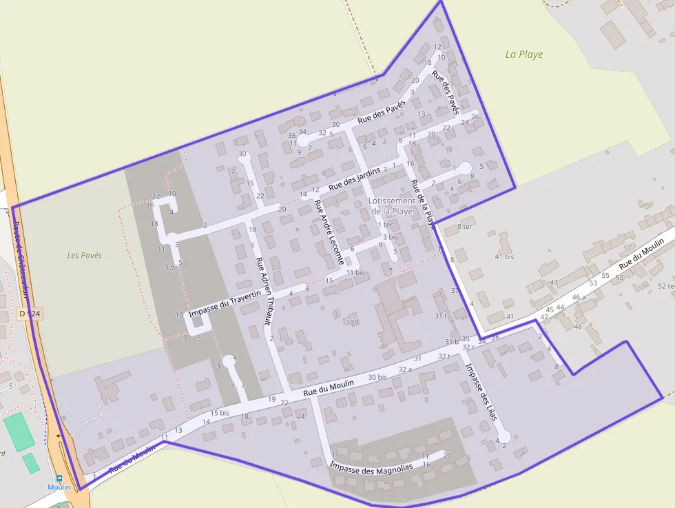 Appartement 45 m² deux pieces à vendre à Villebarou