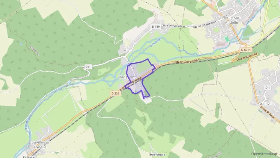 Appartement 70 m² trois pièces à vendre à Radepont Appartement 70 m² trois pièces à vendre à Radepont