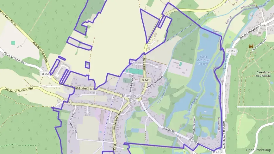 Appartement 70 m² trois pièces à vendre à Marcilly-sur-Eure