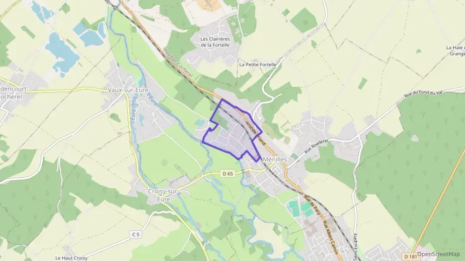 Appartement 73 m² quatre pièces à vendre à Ménilles