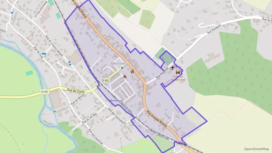 Appartement 70 m² trois pièces à vendre à Ménilles Appartement 70 m² trois pièces à vendre à Ménilles