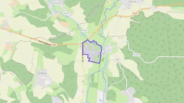 Appartement 37 m² deux pieces à vendre à Vascœuil