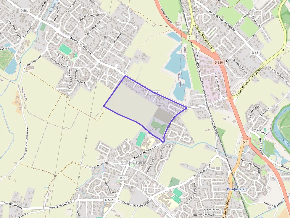 Appartement 70 m² trois pièces à vendre à Pins-Justaret