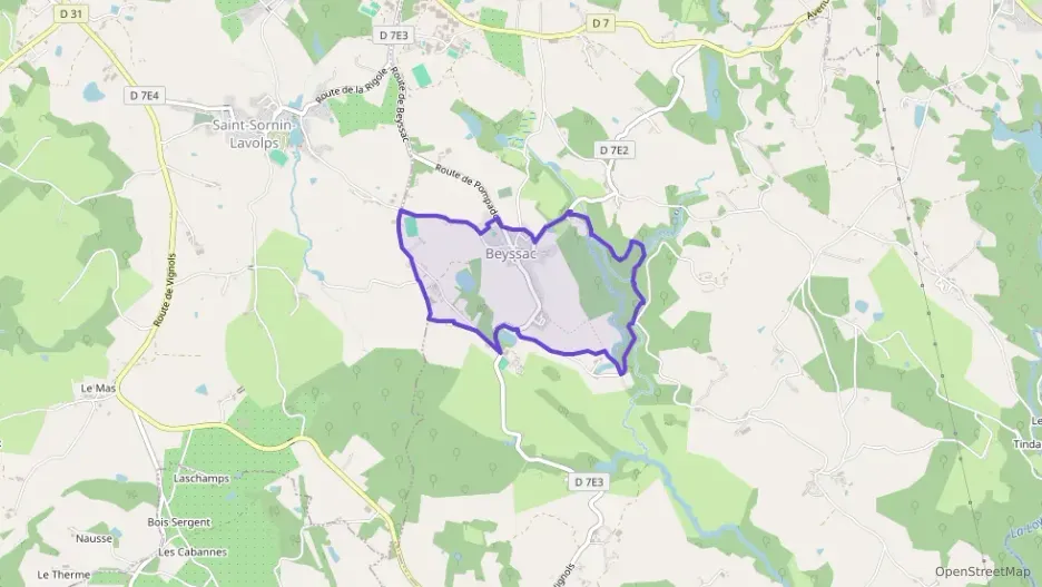 Appartement 66 m² quatre pièces à vendre à Beyssac Appartement 66 m² quatre pièces à vendre à Beyssac