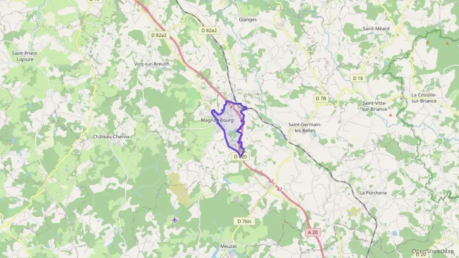 Appartement 125 m² quatre pièces à vendre à Magnac-Bourg
